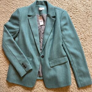 NWT LOFT blue blazer size 4